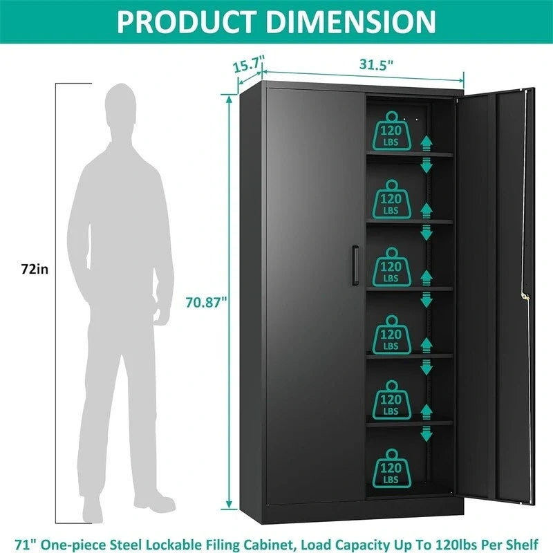 Storage Cabinet with Doors