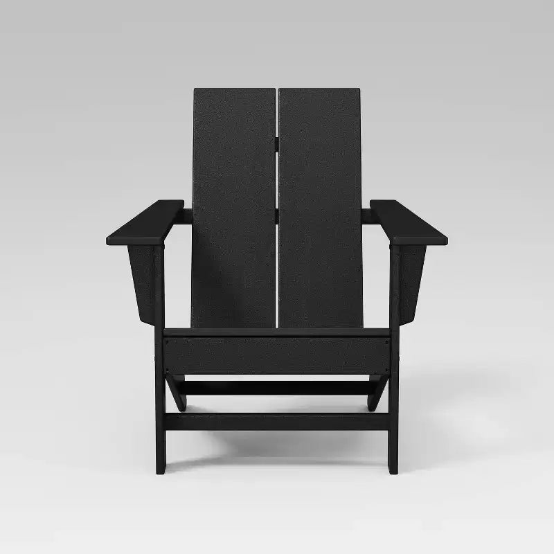 POLYWOOD Moore Adirondack Outdoor Patio Chair Black