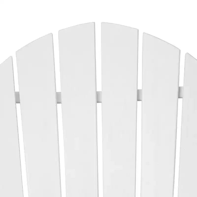 5pk HDPE Adirondack Chairs Set with Ottoman & Table: Weather-Resistant - EDYO LIVING