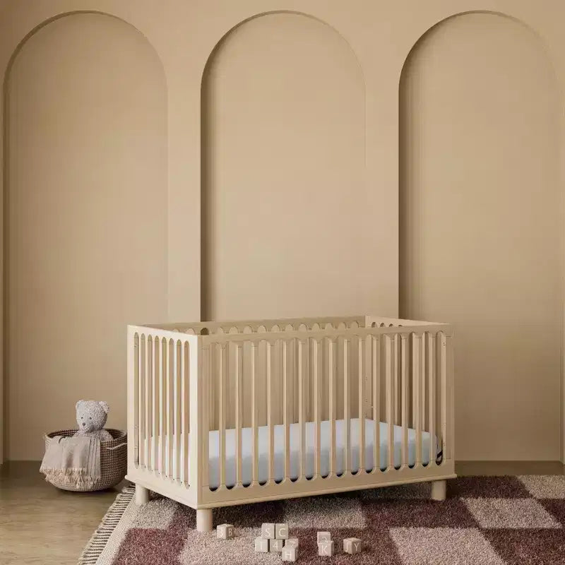 Storkcraft Sicily Deluxe 3-in-1 Convertible Crib with Toddler Guardrail