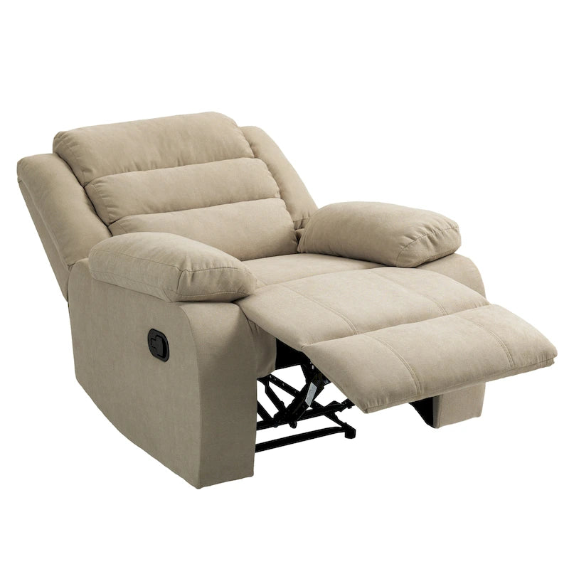 2 Set Classic and Traditional Manual Recliner Chair