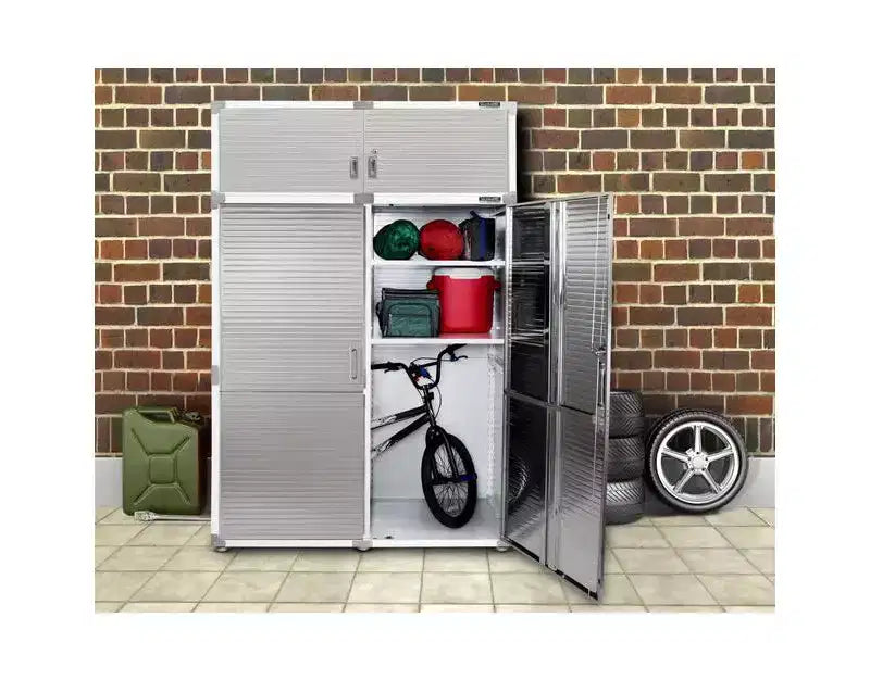 Seville Classics UltraHD 2-Piece Extra-Wide Storage Cabinet Set, 60 x 24