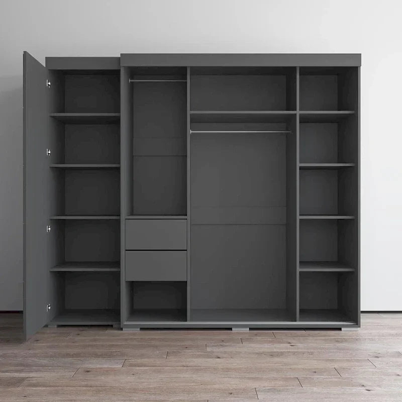 Three-Mirror Wardrobe