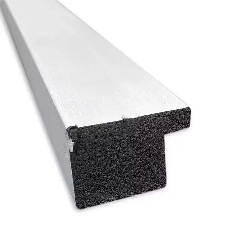 Specchio da parete incorniciato 30" x 24" – Cornice stretta in nichel spazzolato