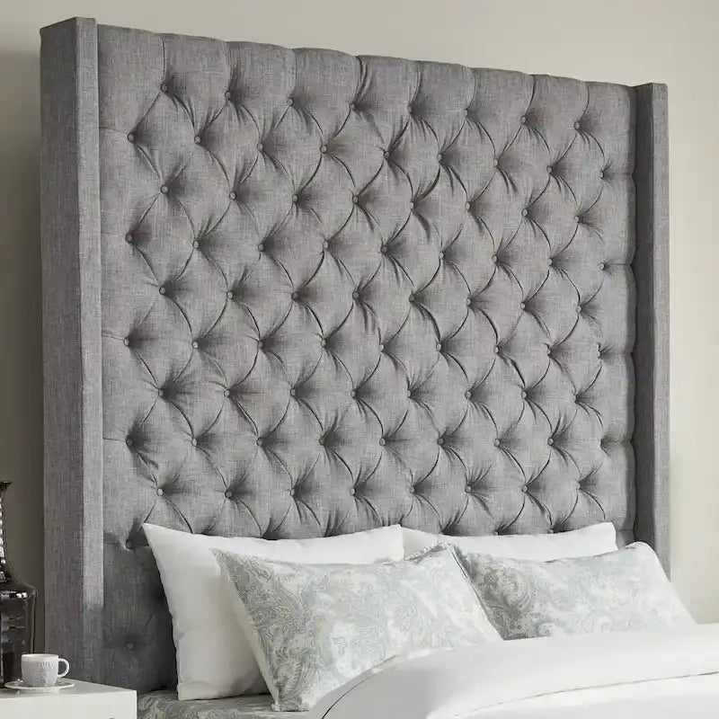 Naples Button-tufted Wingback Headboard only by iNSPIRE Q Artisan