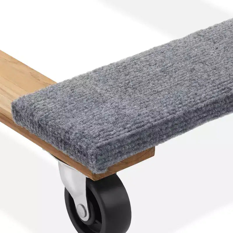 Sure-Max Heavy-Duty Furniture Moving Dolly, 2-Pack,Premium Hardwood with Swivel Casters, 1,320 lbs. Total Capacity