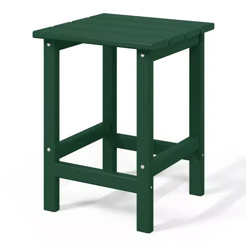 WestinTrends Ensemble 3 pièces de chaise Adirondack avec porte-gobelet, pouf pliant et table