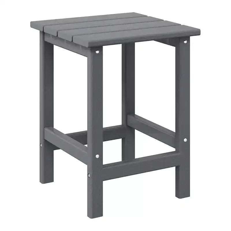 WestinTrends Ensemble 3 pièces de chaise Adirondack avec porte-gobelet, pouf pliant et table