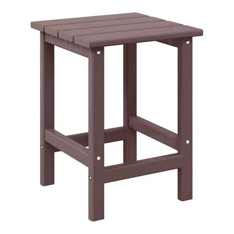 WestinTrends Highland 5-Piece Adirondack Chair with Folding Ottoman and Table Set