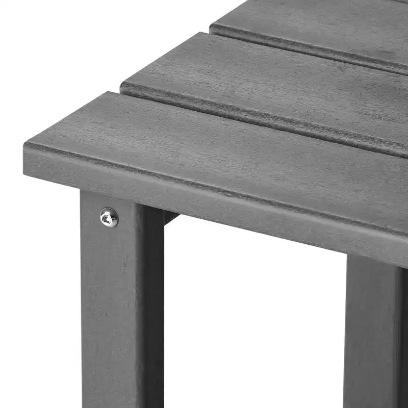 WestinTrends Highland 5-Piece Adirondack Chair with Folding Ottoman and Table Set