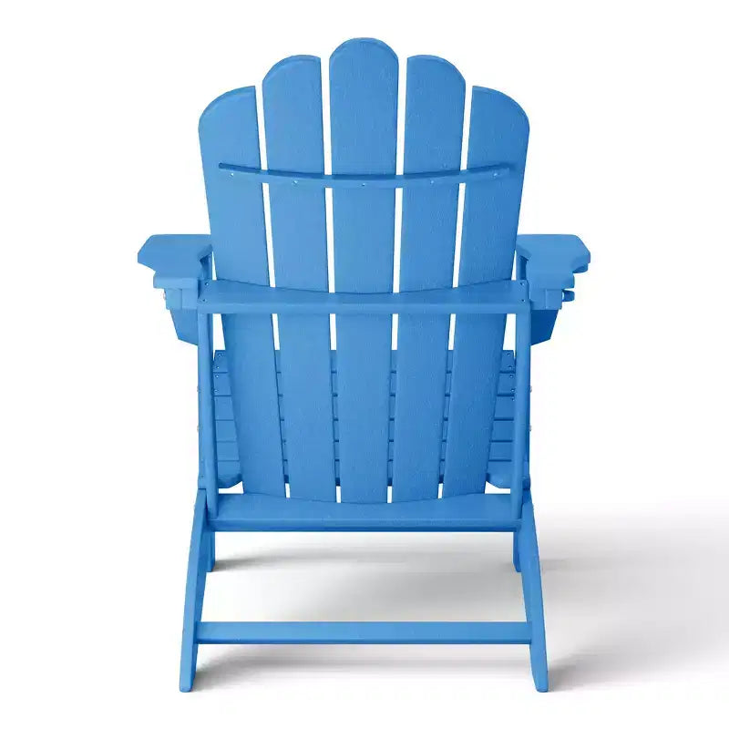 WestinTrends Highland 7-Piece HDPE Outdoor Patio Furniture Adirondack Conversation Set
