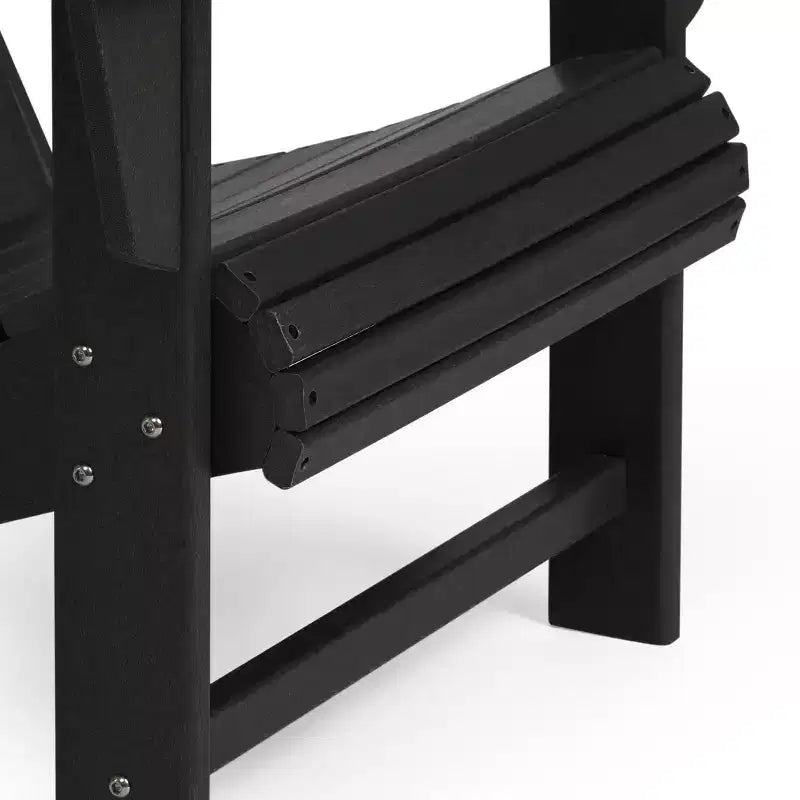 WestinTrends Highland 3-Piece Adirondack Chairs with Cup Holders and Coffee Table Set