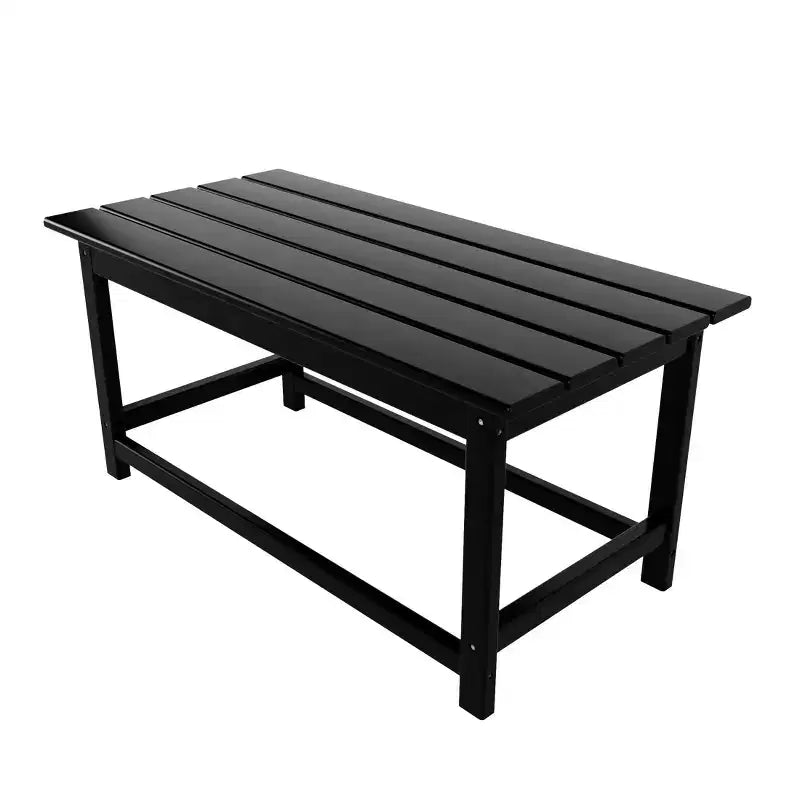 WestinTrends Highland 3-Piece Adirondack Chairs with Cup Holders and Coffee Table Set