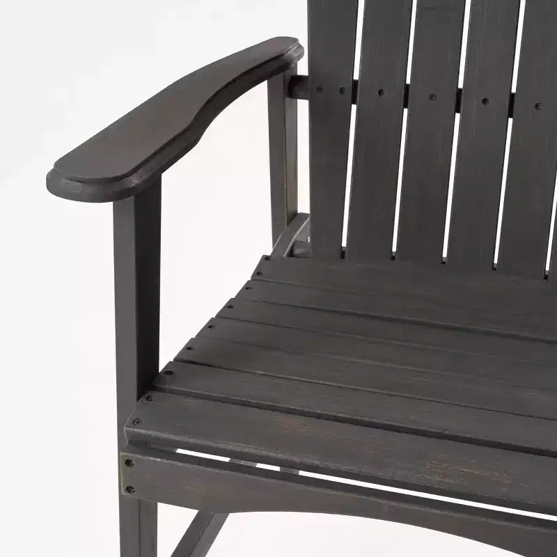 Christopher Knight Home Malibu Outdoor Acacia Wood Adirondack Dining Chairs (Set of 2)