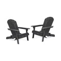 Christopher Knight Home Kandyce Outdoor Acacia Wood Folding Adirondack Chair with Cup Holder (Set of 2)