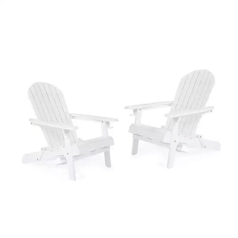 Christopher Knight Home Kandyce Outdoor Acacia Wood Folding Adirondack Chair with Cup Holder (Set of 2)