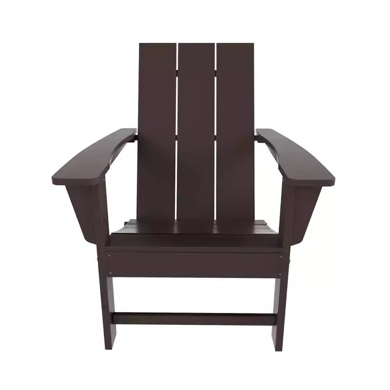 WestinTrends Ashore HDPE Folding Adirondack Chair (Set of 2)