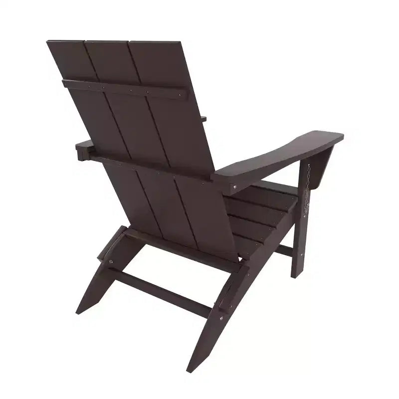 WestinTrends Ashore HDPE Folding Adirondack Chair (Set of 2)