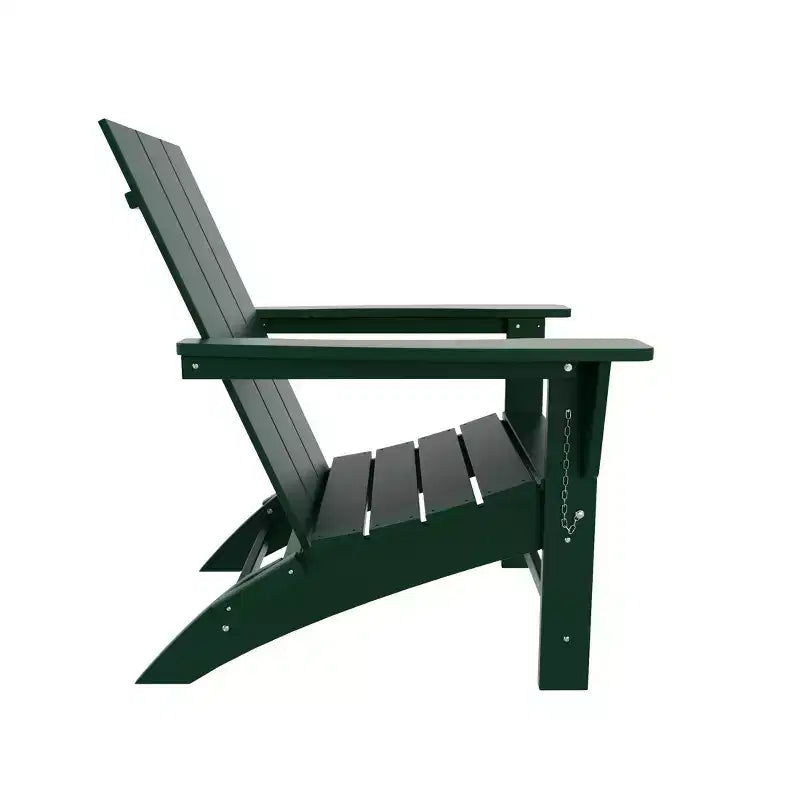 WestinTrends Ashore HDPE Folding Adirondack Chair (Set of 2)