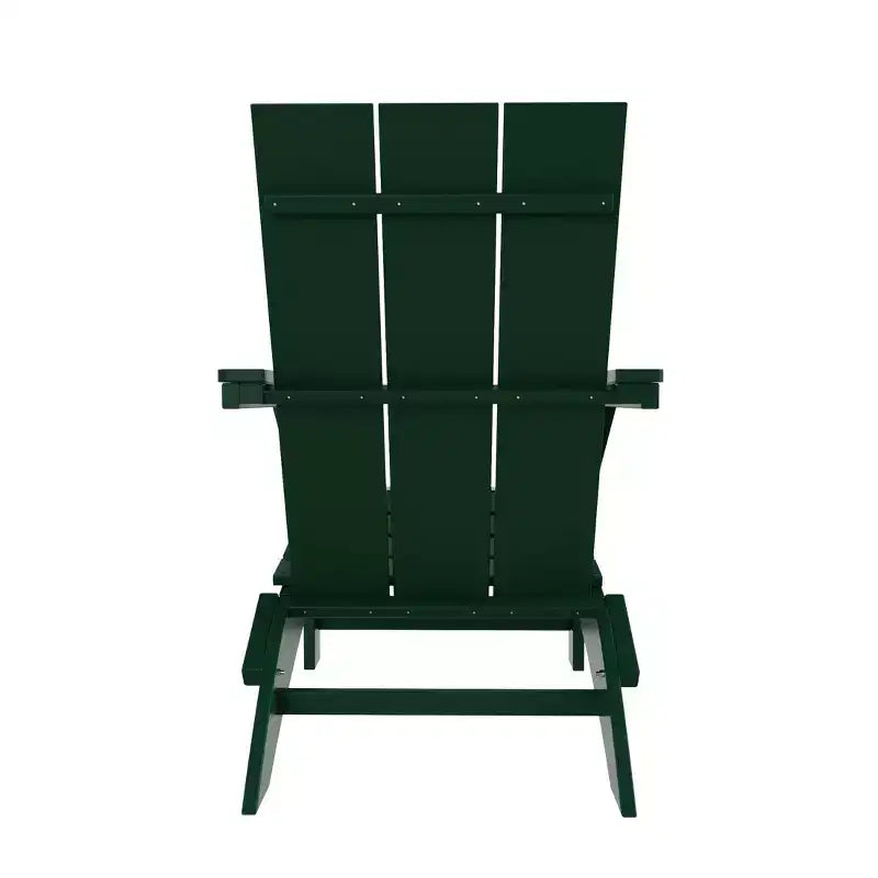 WestinTrends Ashore HDPE Folding Adirondack Chair (Set of 2)