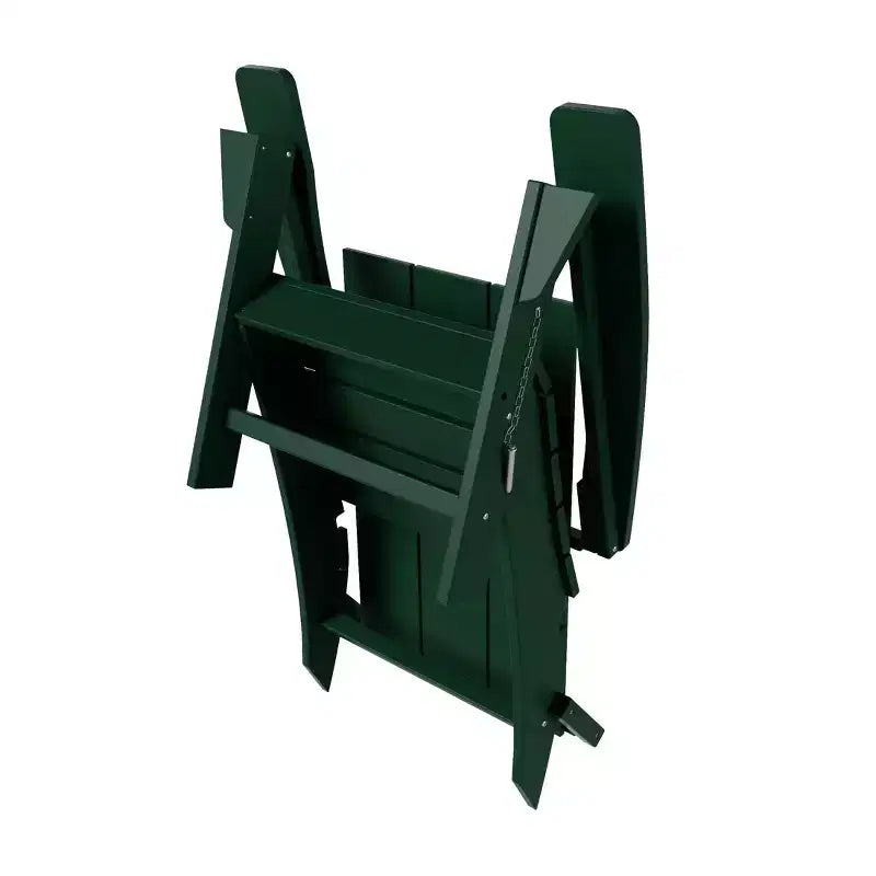 WestinTrends Ashore HDPE Folding Adirondack Chair (Set of 2)