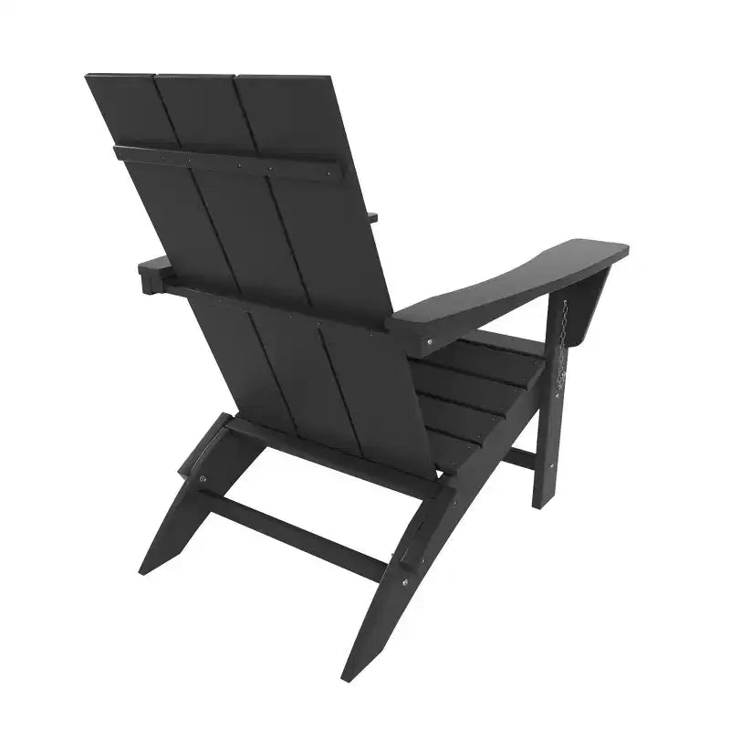 WestinTrends Ashore HDPE Folding Adirondack Chair (Set of 2)