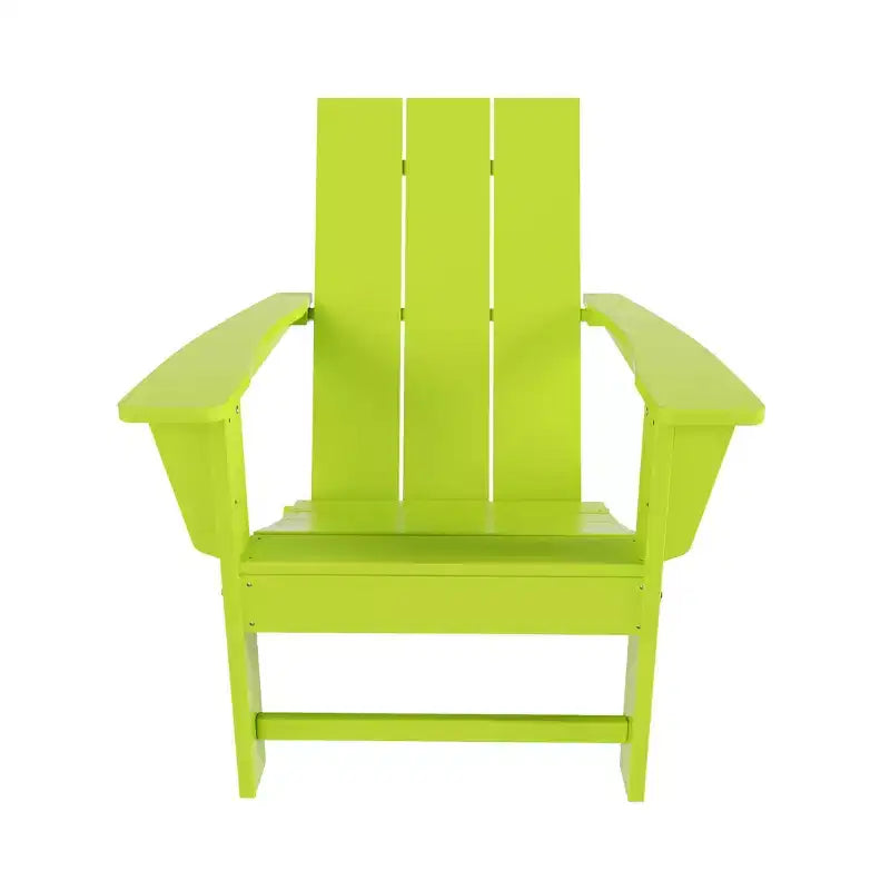 WestinTrends Ashore HDPE Folding Adirondack Chair (Set of 2)