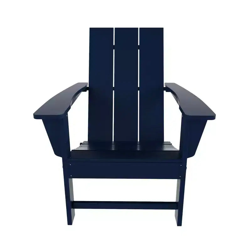 WestinTrends Ashore HDPE Folding Adirondack Chair (Set of 2)