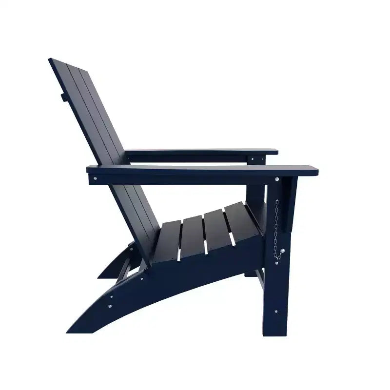 WestinTrends Ashore HDPE Folding Adirondack Chair (Set of 2)