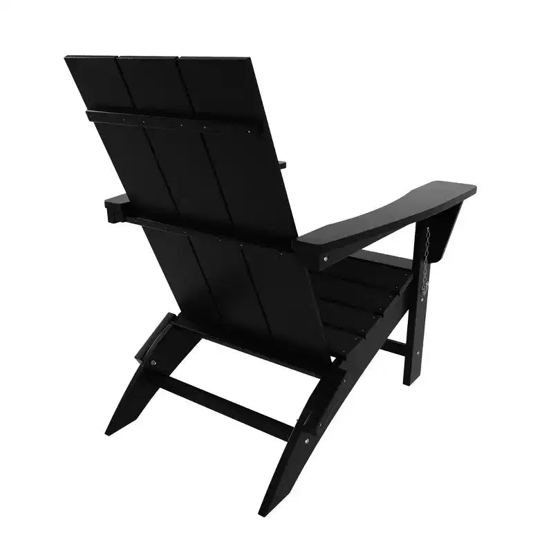 WestinTrends Ashore HDPE Folding Adirondack Chair (Set of 2)