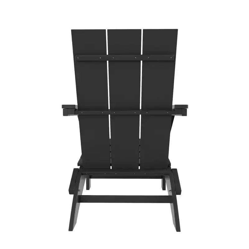 WestinTrends Ashore HDPE Folding Adirondack Chair (Set of 4)