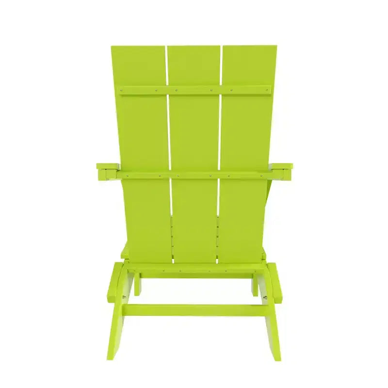 WestinTrends Ashore HDPE Folding Adirondack Chair (Set of 4)