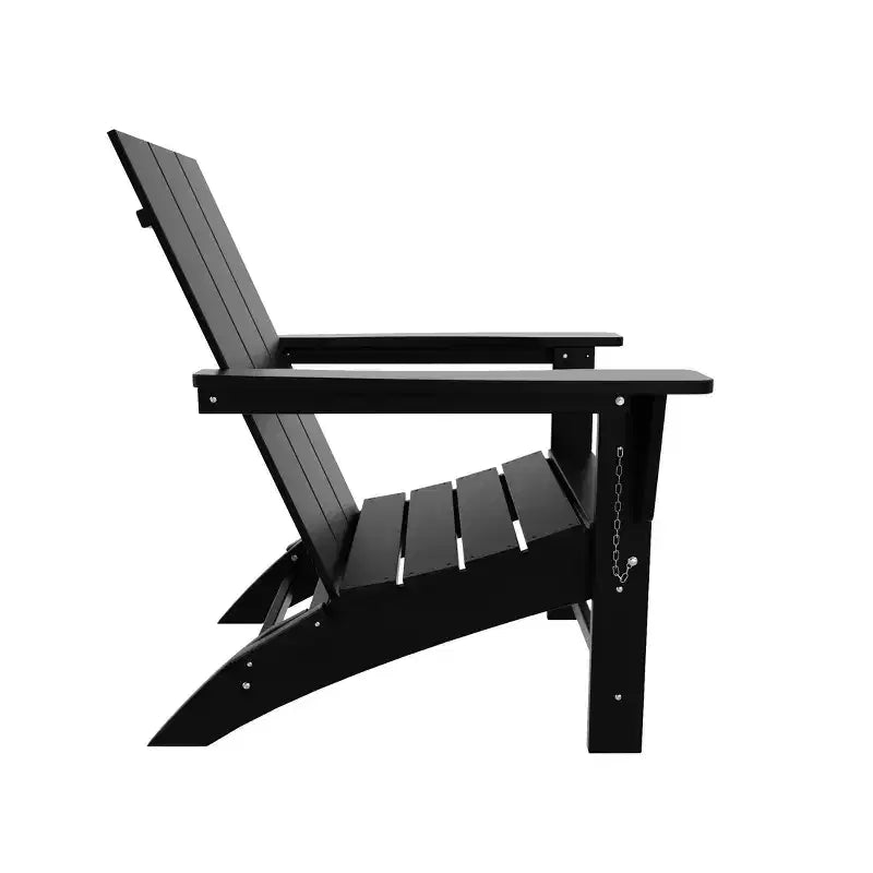 WestinTrends Ashore HDPE Folding Adirondack Chair (Set of 4)