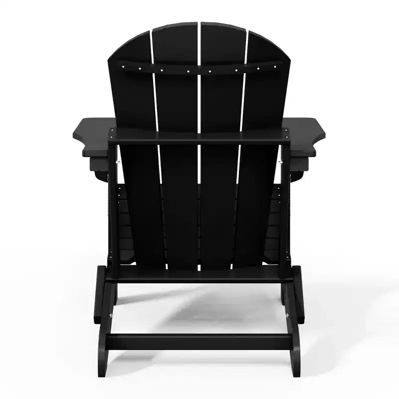 WestinTrends Malibu HDPE Outdoor Folding Poly Adirondack Chair (Set of 8)