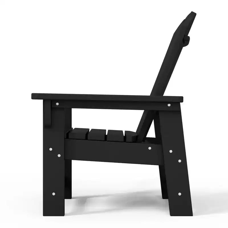WestinTrends Malibu Kids Outdoor HDPE Adirondack Plastic Patio Chair