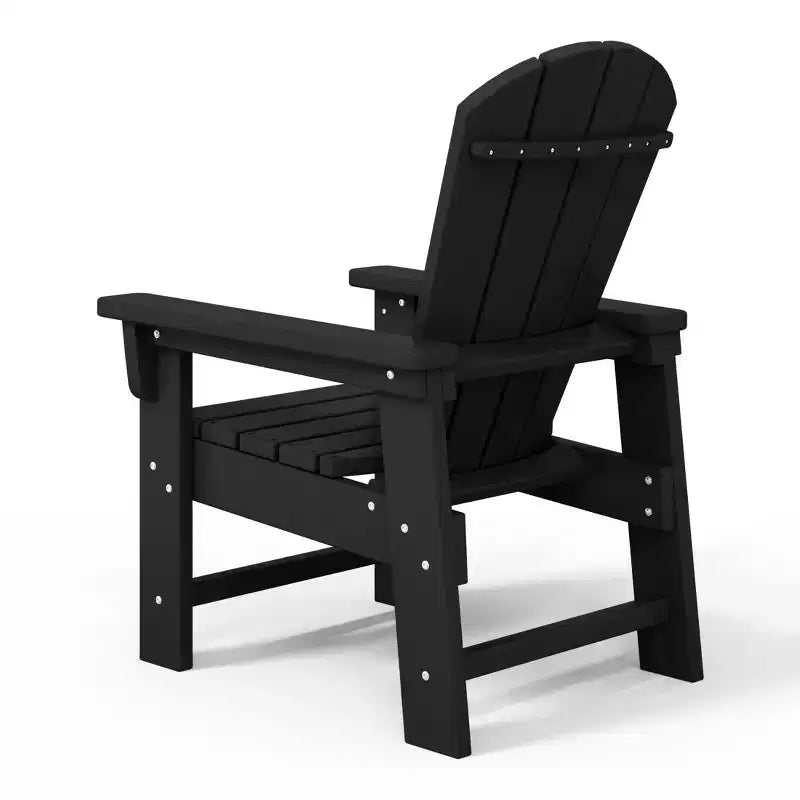 WestinTrends Malibu Kids Outdoor HDPE Adirondack Plastic Patio Chair