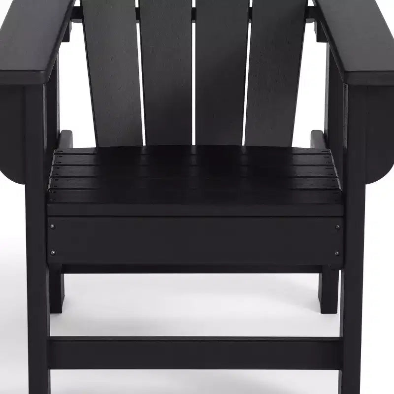 WestinTrends Lot de 2 chaises de patio Adirondack en plastique Malibu pour enfants