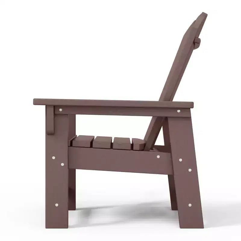 WestinTrends Lot de 2 chaises de patio Adirondack en plastique Malibu pour enfants