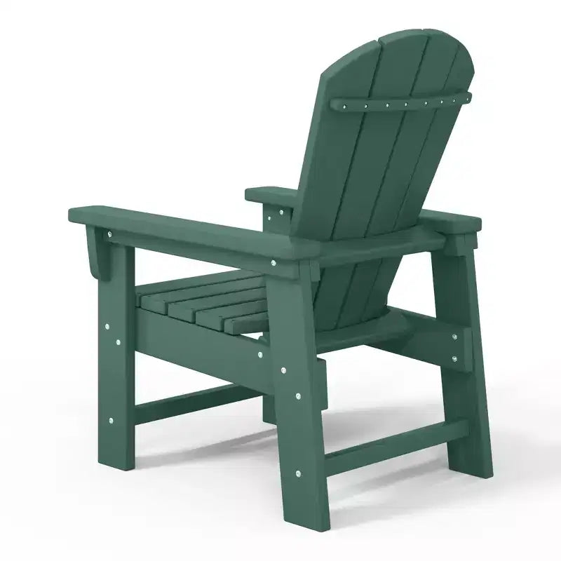 WestinTrends Lot de 2 chaises de patio Adirondack en plastique Malibu pour enfants