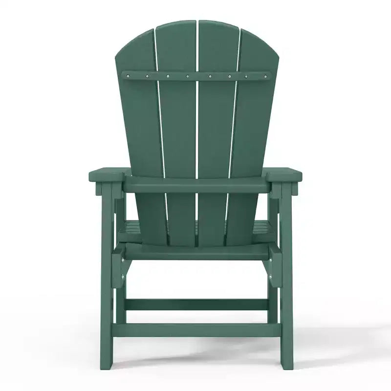 WestinTrends Lot de 2 chaises de patio Adirondack en plastique Malibu pour enfants