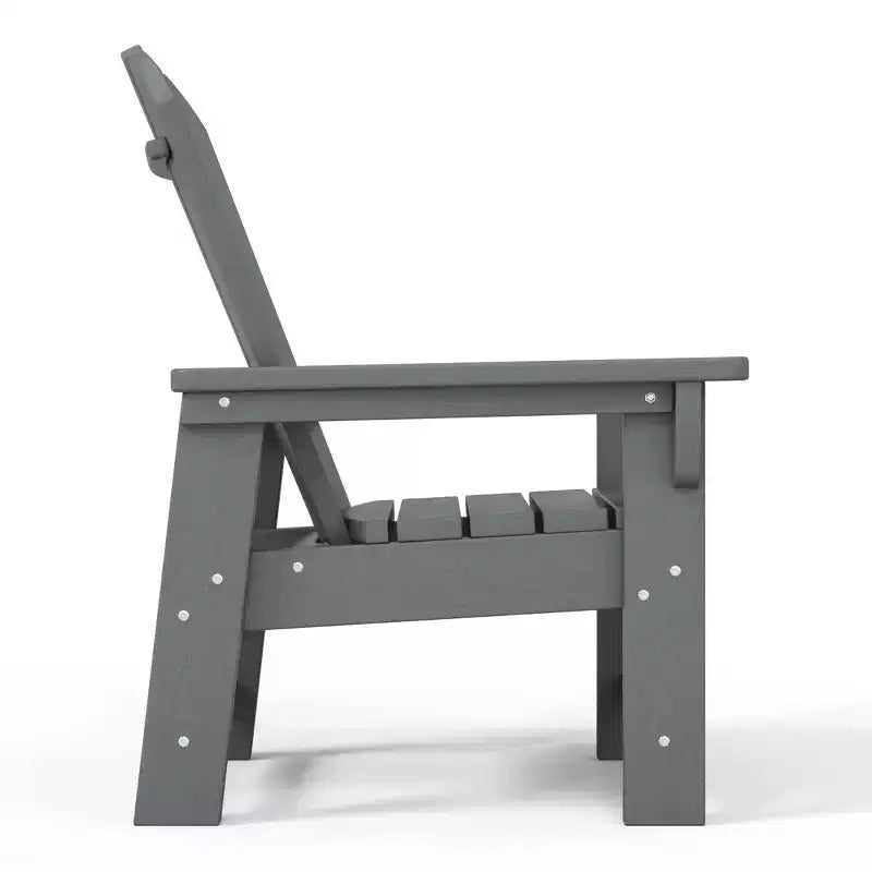 WestinTrends Lot de 2 chaises de patio Adirondack en plastique Malibu pour enfants