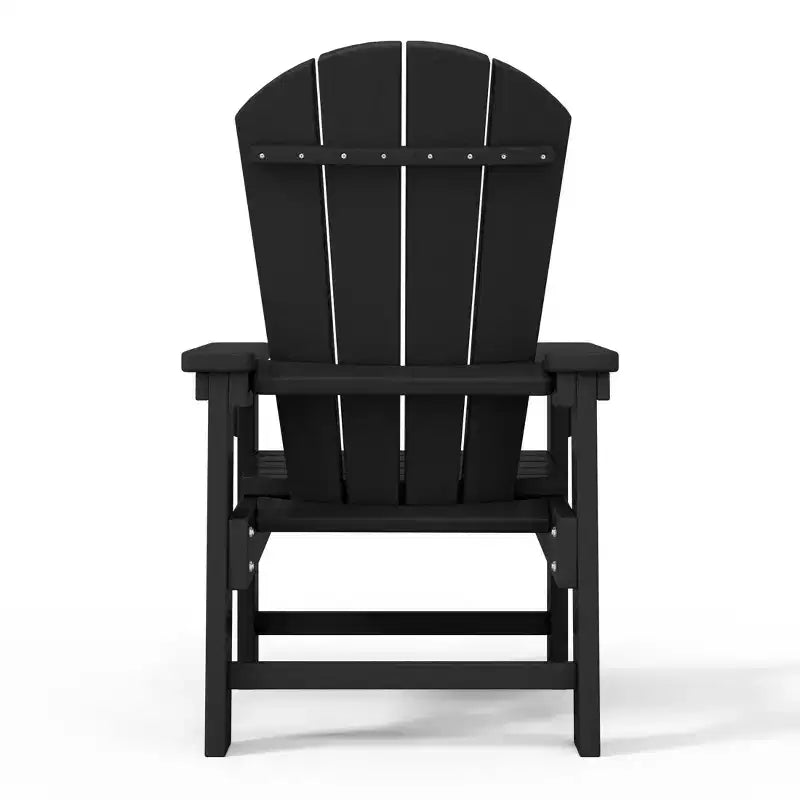 WestinTrends Malibu Chaises d'extérieur pour enfants Adirondack en plastique (Lot de 4)