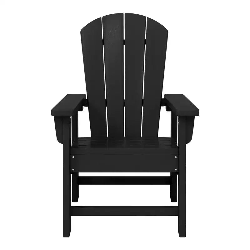 WestinTrends Malibu Chaises d'extérieur pour enfants Adirondack en plastique (Lot de 4)