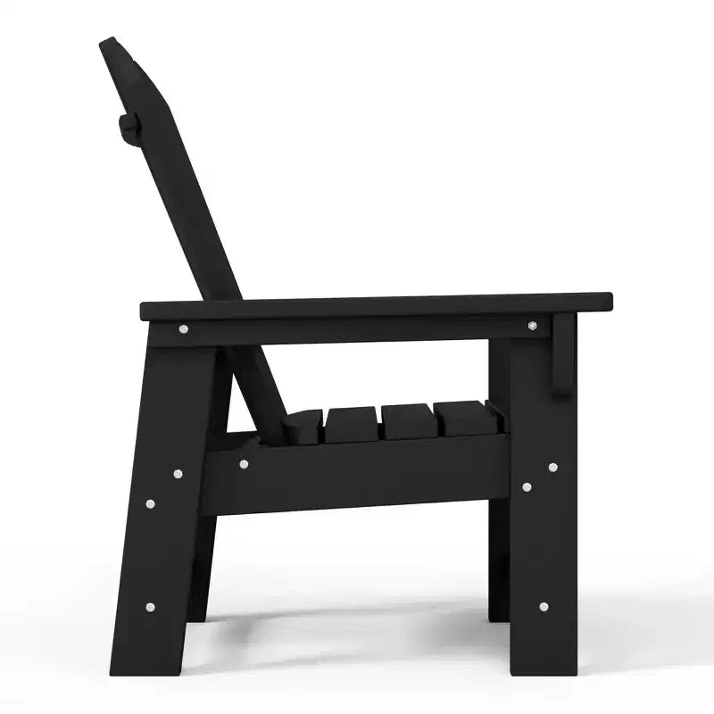 WestinTrends Malibu Chaises d'extérieur pour enfants Adirondack en plastique (Lot de 4)