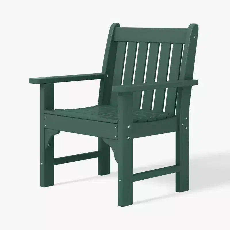 WestinTrends Malibu Outdoor Patio 3-Piece HDPE Adirondack Garden Chairs with Square Adirondack Side Table Set