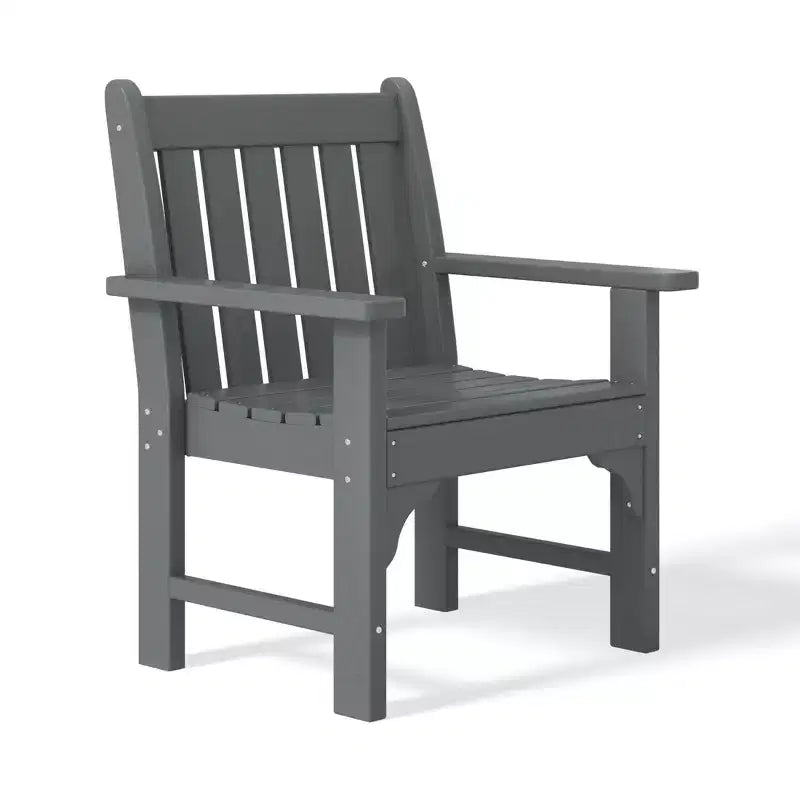 WestinTrends Malibu Outdoor Patio 3-Piece HDPE Adirondack Garden Chairs with Square Adirondack Side Table Set