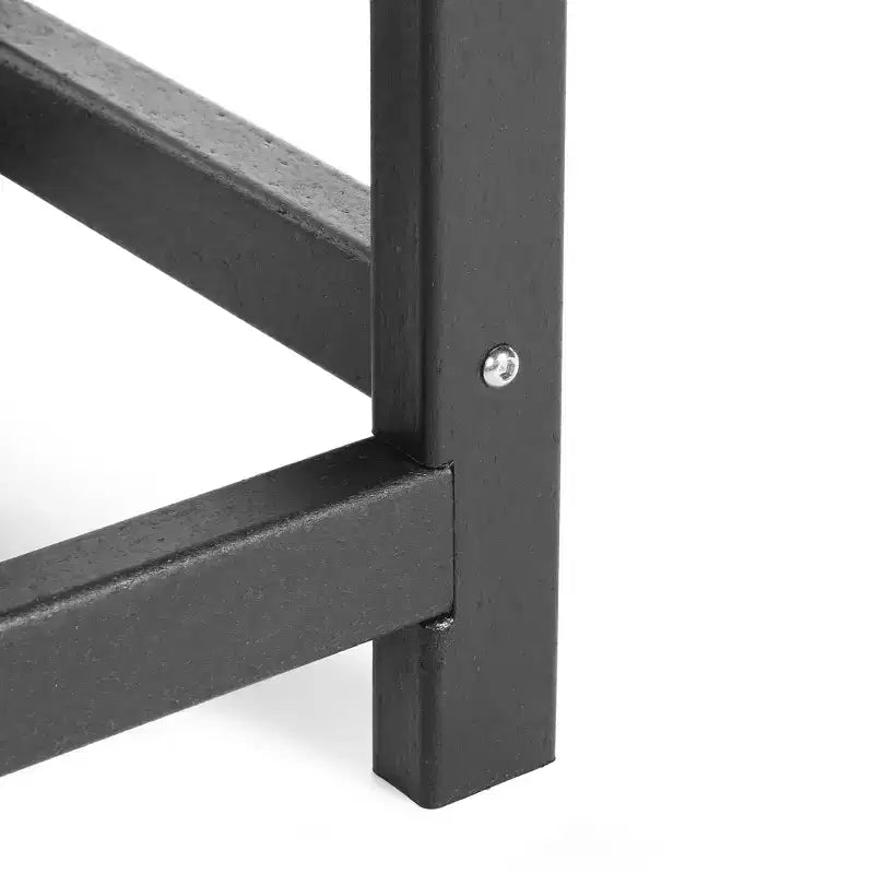 Table d'appoint carrée d'extérieur pour enfants WestinTrends Malibu en PEHD, style Adirondack