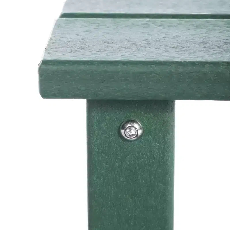 Table d'appoint carrée d'extérieur pour enfants WestinTrends Malibu en PEHD, style Adirondack