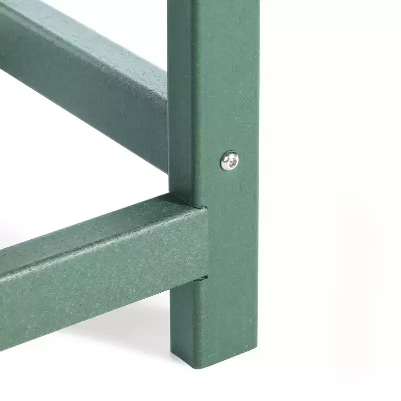 Table d'appoint carrée d'extérieur pour enfants WestinTrends Malibu en PEHD, style Adirondack
