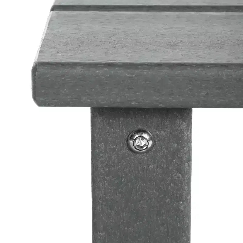 Table d'appoint carrée d'extérieur pour enfants WestinTrends Malibu en PEHD, style Adirondack